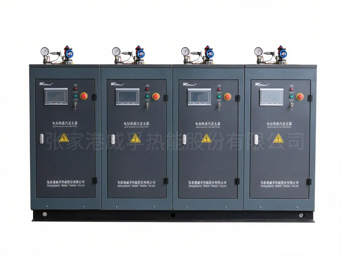 WFD modules side by side — each with its own touch-screen controller and safety devices.