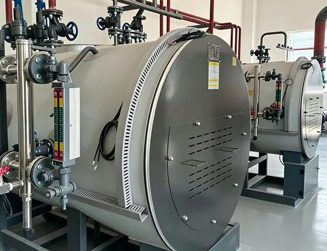 Three WDR1 electric steam boilers in parallel for a coal mine — Xuzhou, Jiangsu