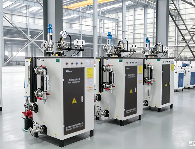 Electric steam for an automotive plant: four WDR0.25 and three high-pressure LDR0.25 units — China