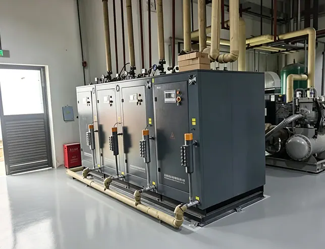 Four WDR0.25 electric steam boilers for a chemical plant — Wuhan, Hubei