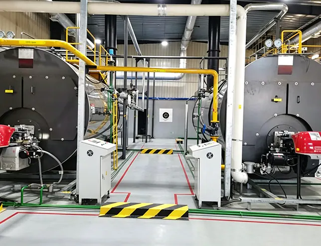 Two WNS4 steam boilers for a beverage plant — Egypt