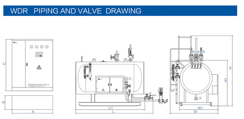 WDR Horizontal Electric Steam Boiler