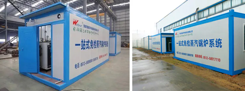 Fully Skid-Mounted Mobile Steam Boiler Station